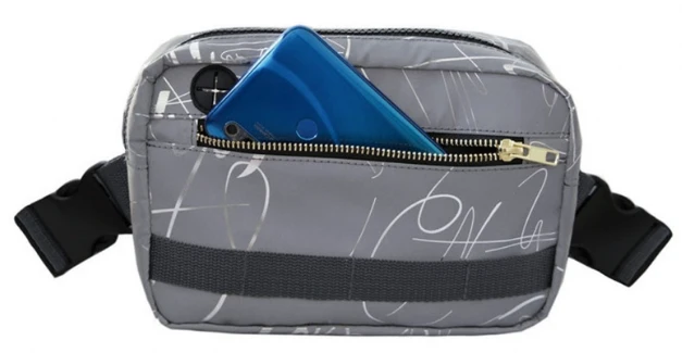 Reflective Chest Rig Bag Multi Pockets