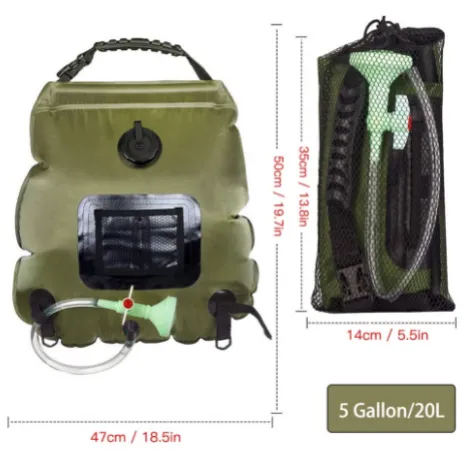 Solar Camping Shower Bag